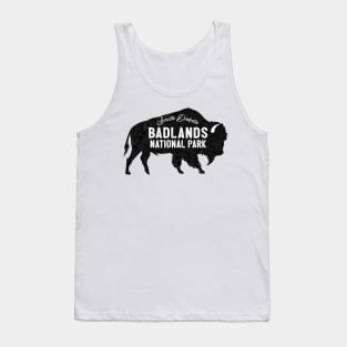 Badlands National Park South Dakota American Bison Buffalo Tank Top